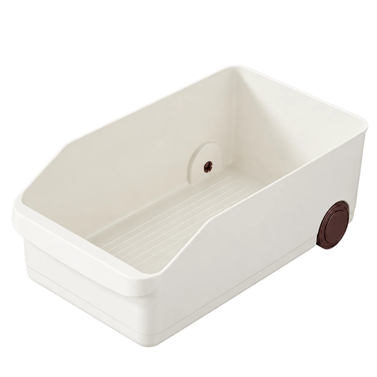 DOCOXO Closet Storage Bins — Rolling Organizer Baskets for Wardrobes