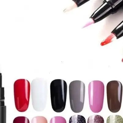 SMHXIANGQIANJIN Gel Varnish Nail Color Pen — Quick Drying Art Tool