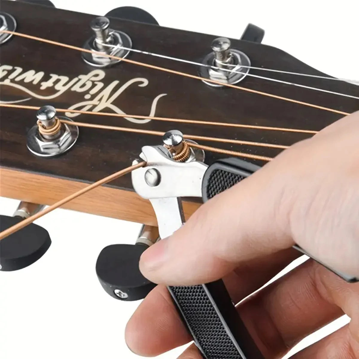 3-in-1 Guitar String Winder — Multi-Functional Instrument Repair Tool