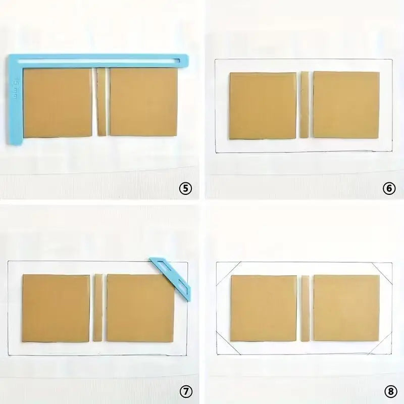 6-Piece Bookbinding and Scrapbooking Tool Kit — DIY Craft Set for Planners