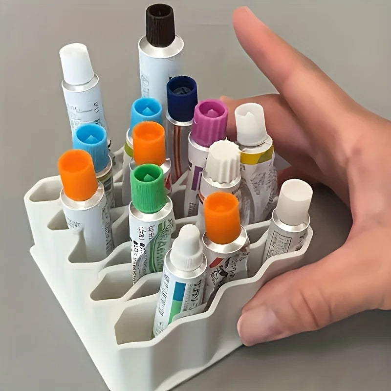32-Compartment Desktop Storage Box — Space-Saving Organizer for Small Items