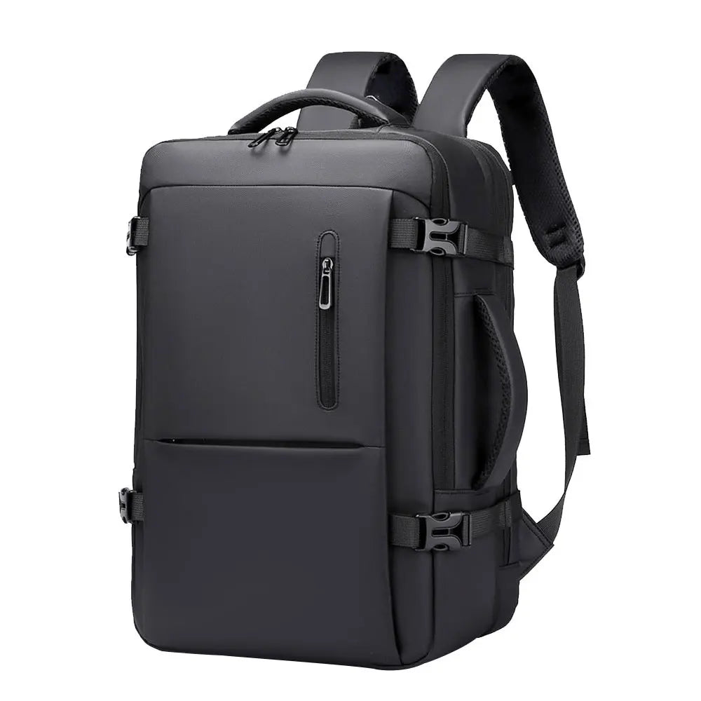 HTLT Men's Business Backpack — Expandable Laptop Bag for Travel