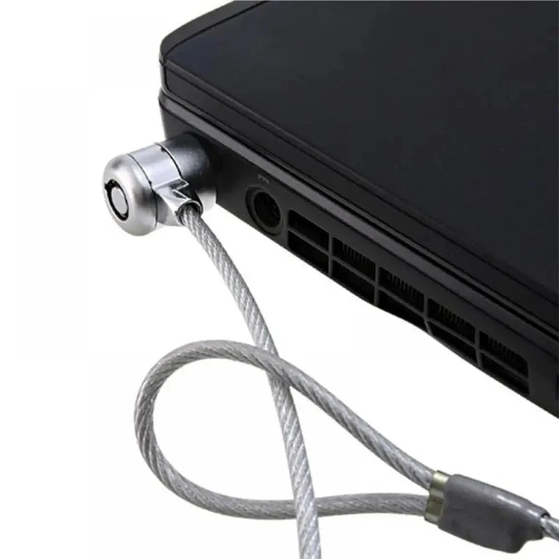 Laptop Security Cable Lock — Anti-Theft Steel Wire for Notebooks