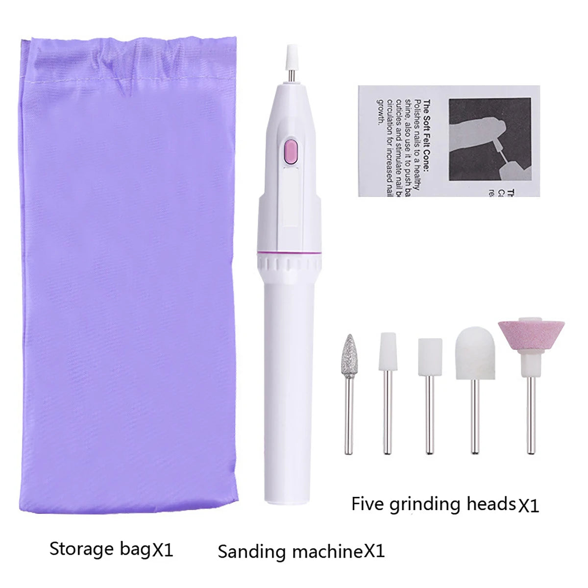 Nail Drill — Portable Manicure Tool