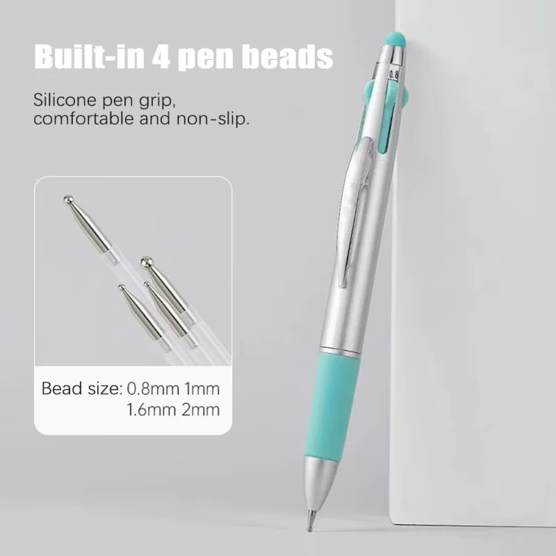 5-in-1 Nail Art Dotting Pen — Precision Manicure Design Tool Kit