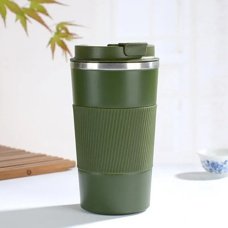 Simbuid Stainless Steel Thermal Mug — Insulated Travel Coffee Cup