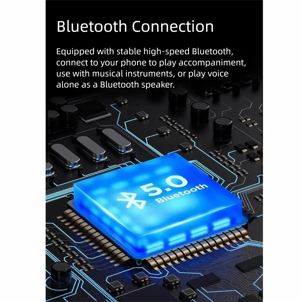 Portable Electric Music Tube — Bluetooth Electronic Wind Instrument