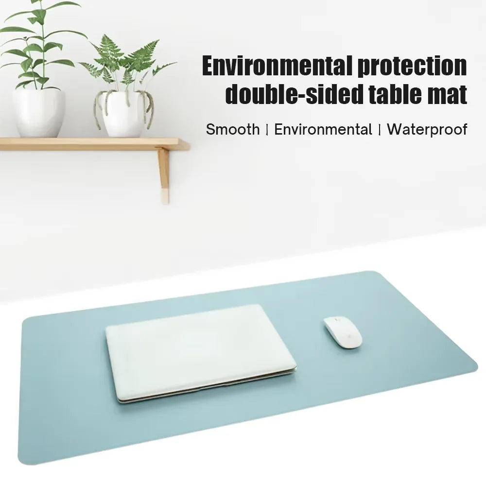 DANYCASE PU Leather Desk Mat — Waterproof Large Mouse Pad & Table Protector