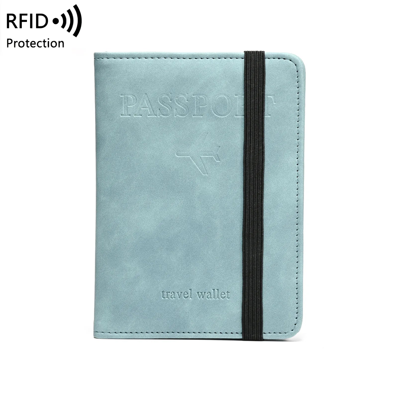 PU Leather Passport Cover — Multifunctional Travel Document Organizer