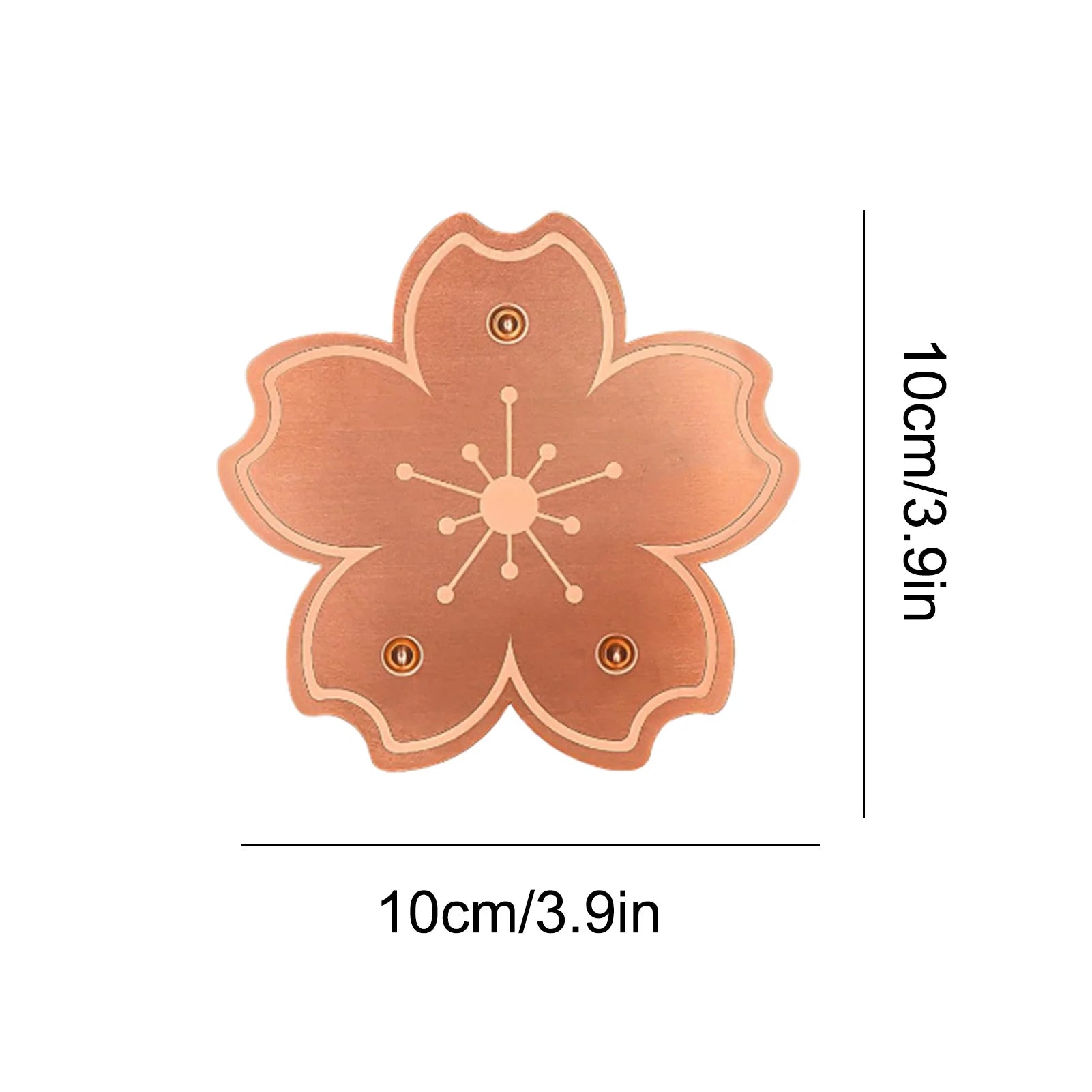 Copper Bird Bath Purifier Disk — Stable Outdoor Water Cleaner