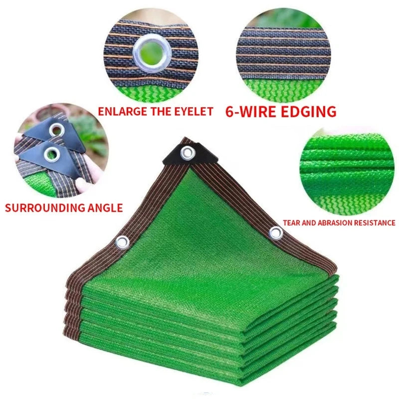 HDPE Shade Mesh Netting — UV Protection Outdoor Sunshade for Gardens