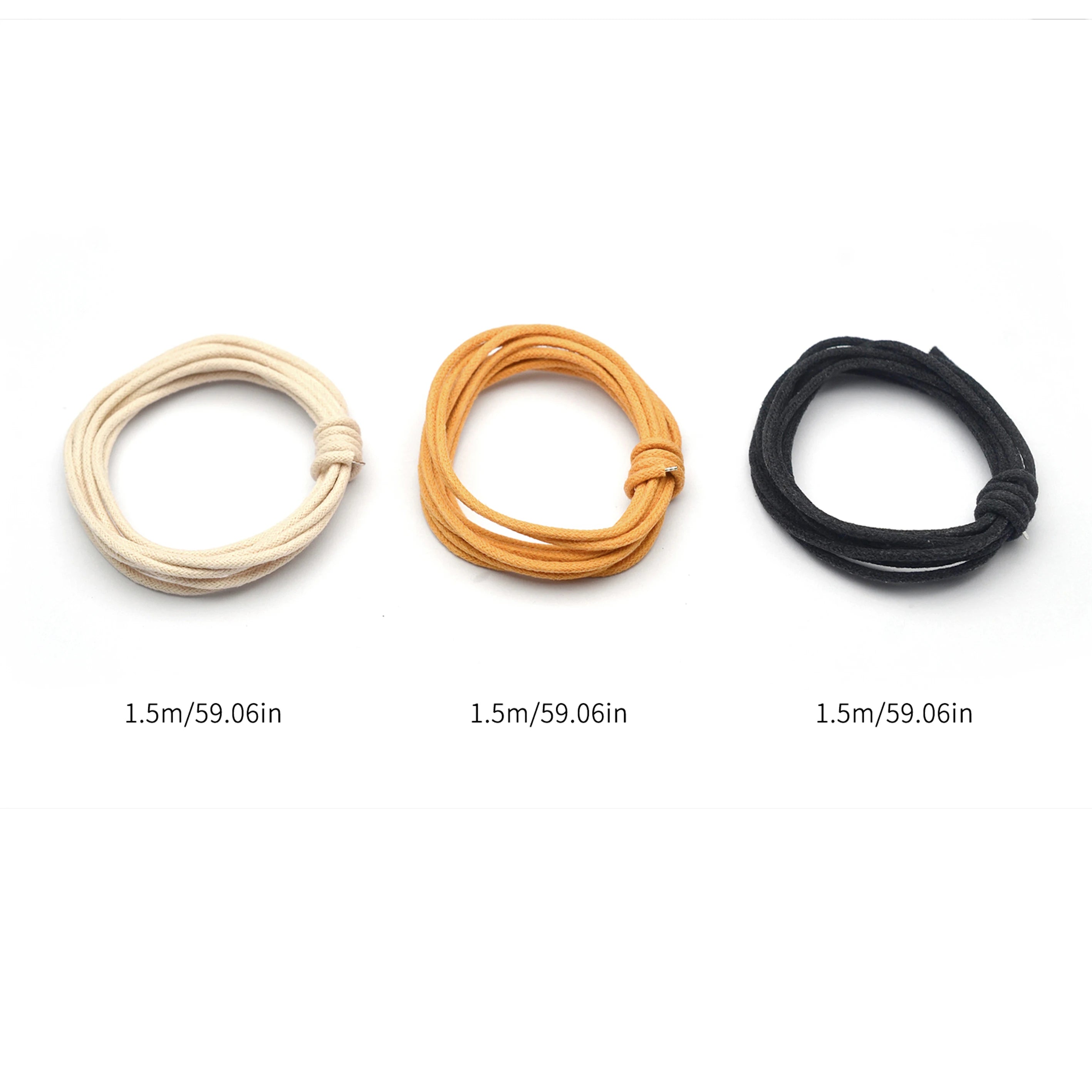 SAPHUE Vintage Cloth-Covered Guitar Wire — Waxed Pushback Cable, 4.5 Meters