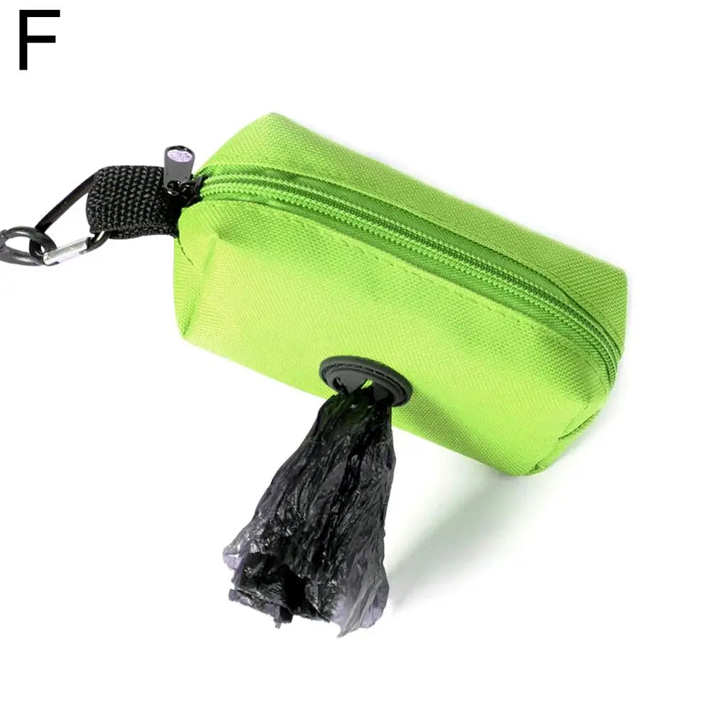Portable Dog Poop Bag Dispenser — Compact Waste Bag Holder for Leashes