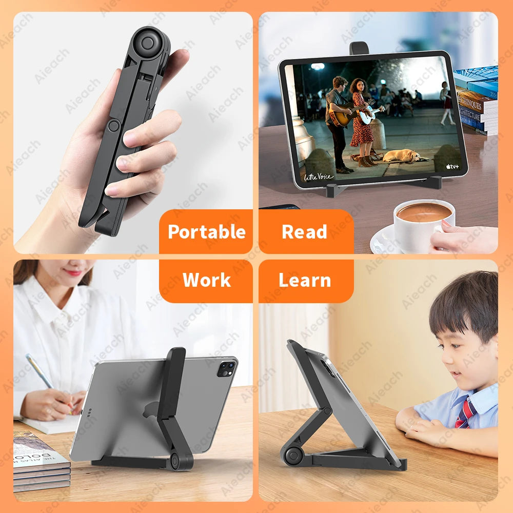 VUUV Portable Tablet Stand — Adjustable and Foldable Device Holder