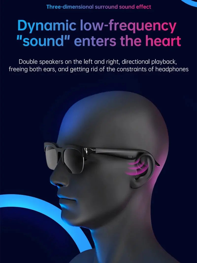 COTAUL Smart AI Translation Glasses — Bluetooth Audio & Voice Assistant