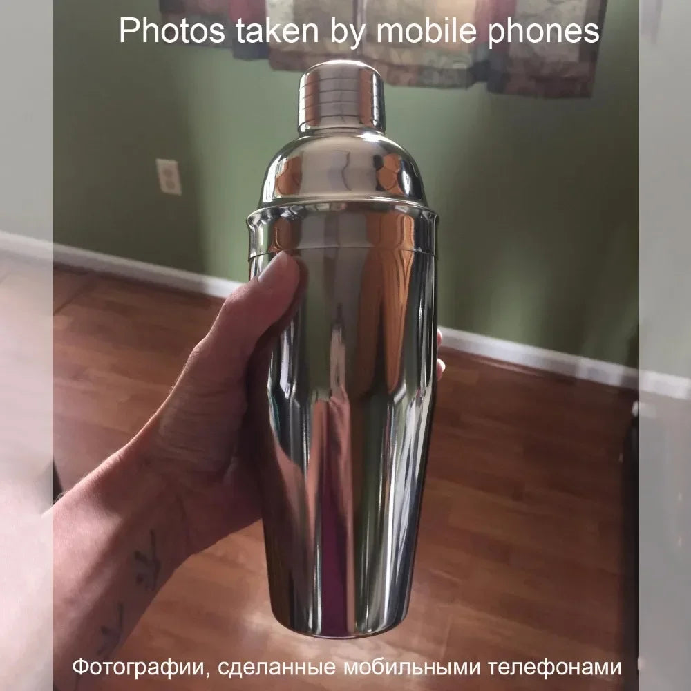 Upors Stainless Steel Cocktail Shaker — Professional Barware Mixer for Drinks