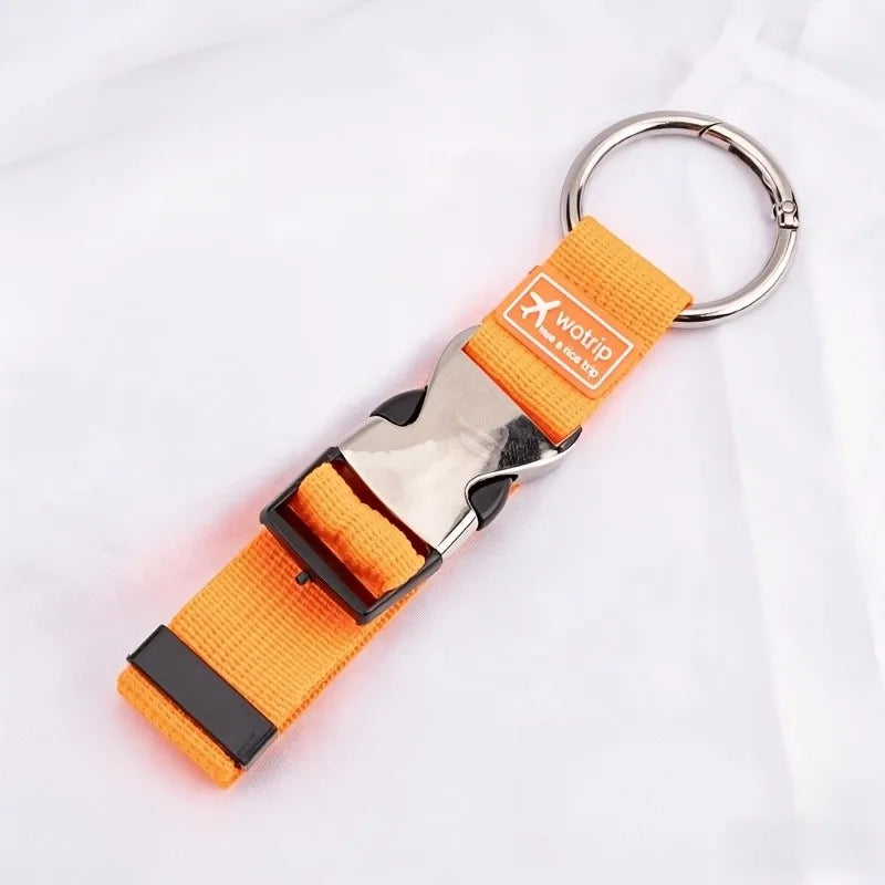 Adjustable Travel Luggage Strap — Portable Detachable Hook for Bags