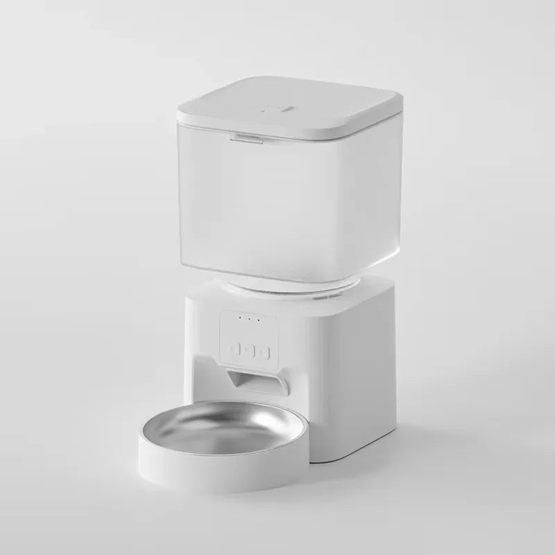 Automatic Dual-Bowl Pet Feeder — Programmable Portion Control Dispenser