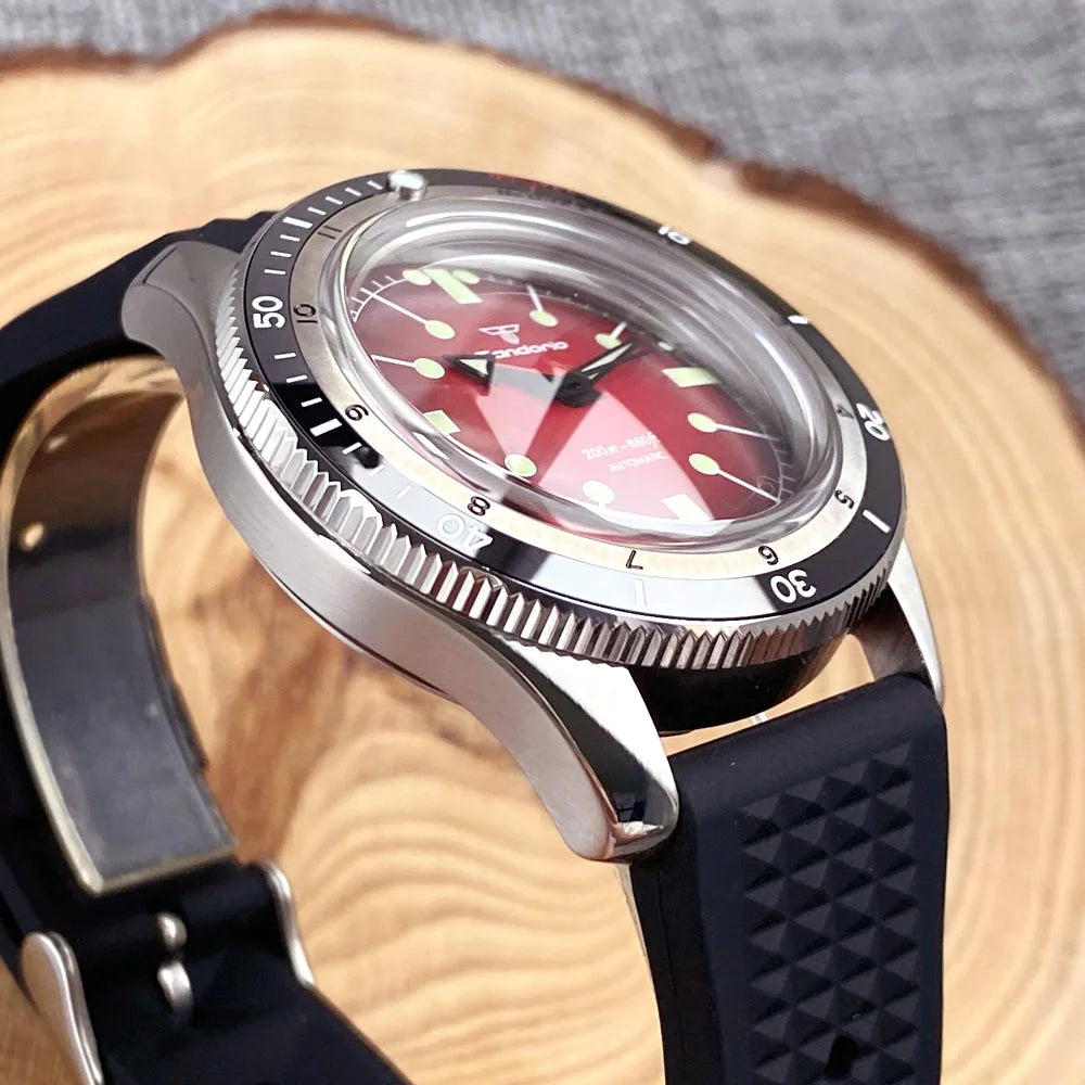 Tandorio Automatic Dive Watch — 40mm Mechanical Men's Diver