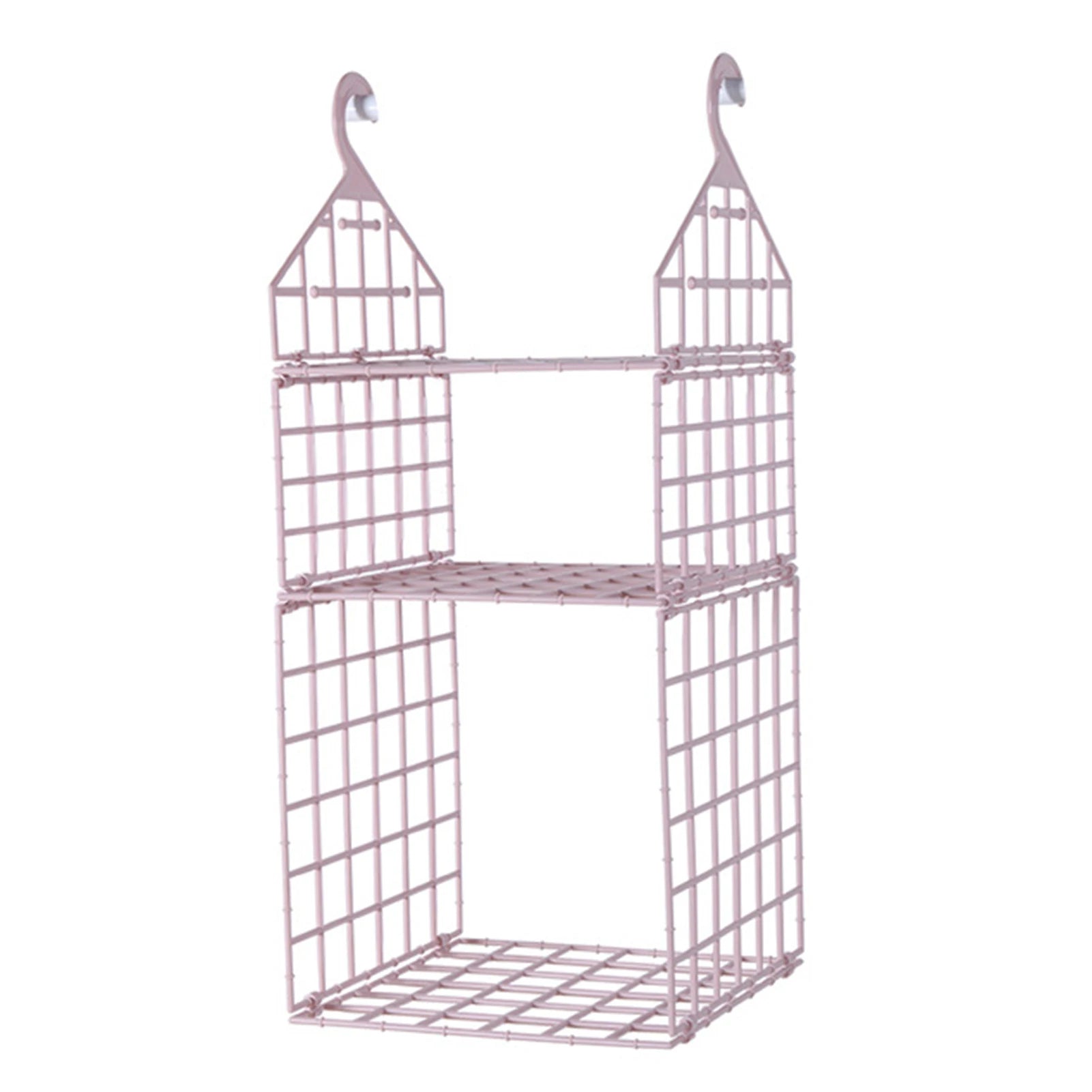 Aihogard Foldable Hanging Closet Organiser — Multi-Tier Wardrobe Storage Basket