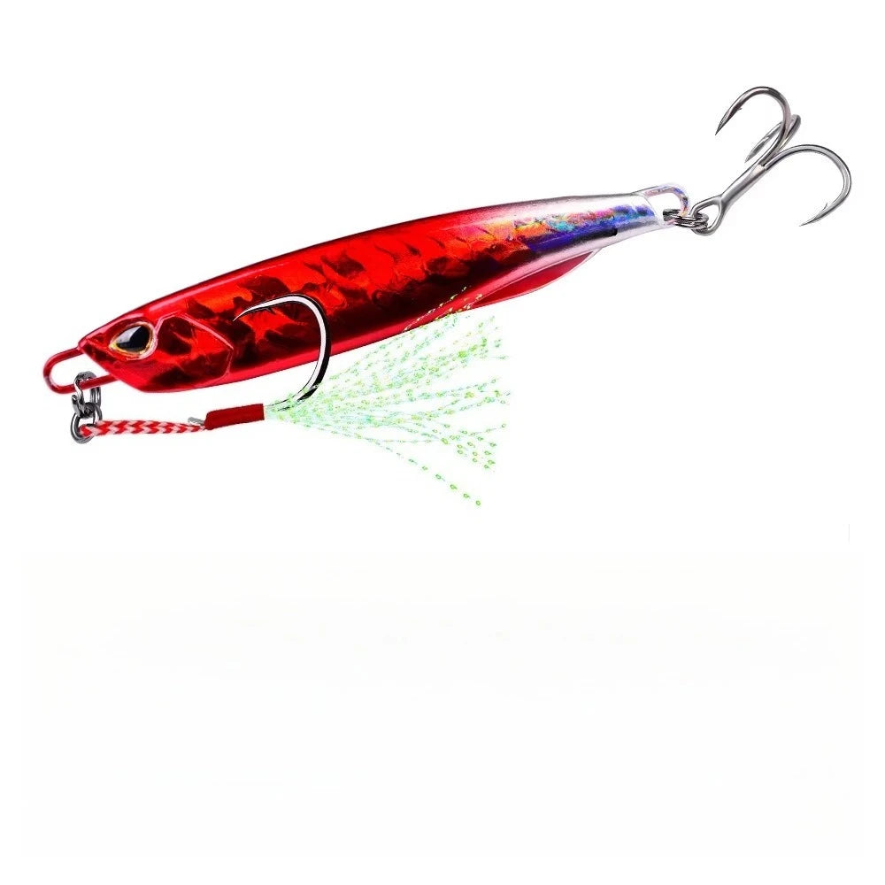 SANMO Metal Fishing Jig — Sinking Spoon Lure for Casting and Trolling