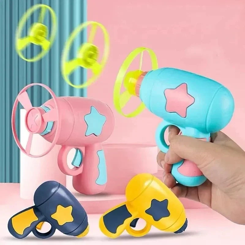 Interactive Cat Flying Disc Launcher — Fun Chasing Game Toy for Kittens