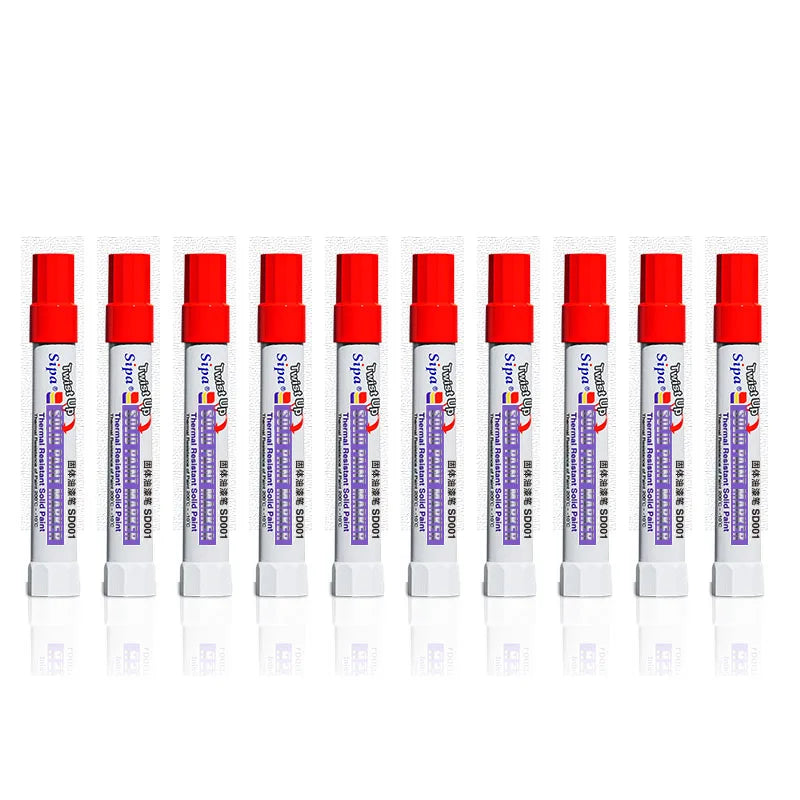 Solid Paint Pen Set — Waterproof & High Temperature Resistant Markers