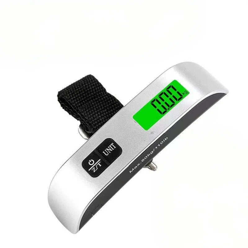 Digital Portable Luggage Scale — Compact Travel Weight Checker, 110lb Capacity