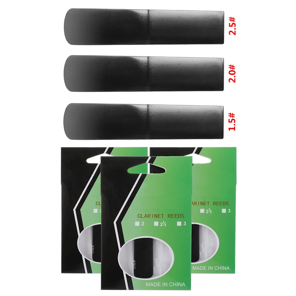 MEROCA Synthetic Saxophone Reeds — Durable Resin Reeds for Consistent Play