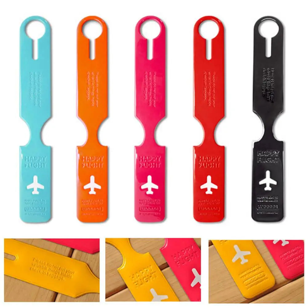 Travel Luggage Tag Holder — Waterproof Suitcase ID Label for Easy Identification