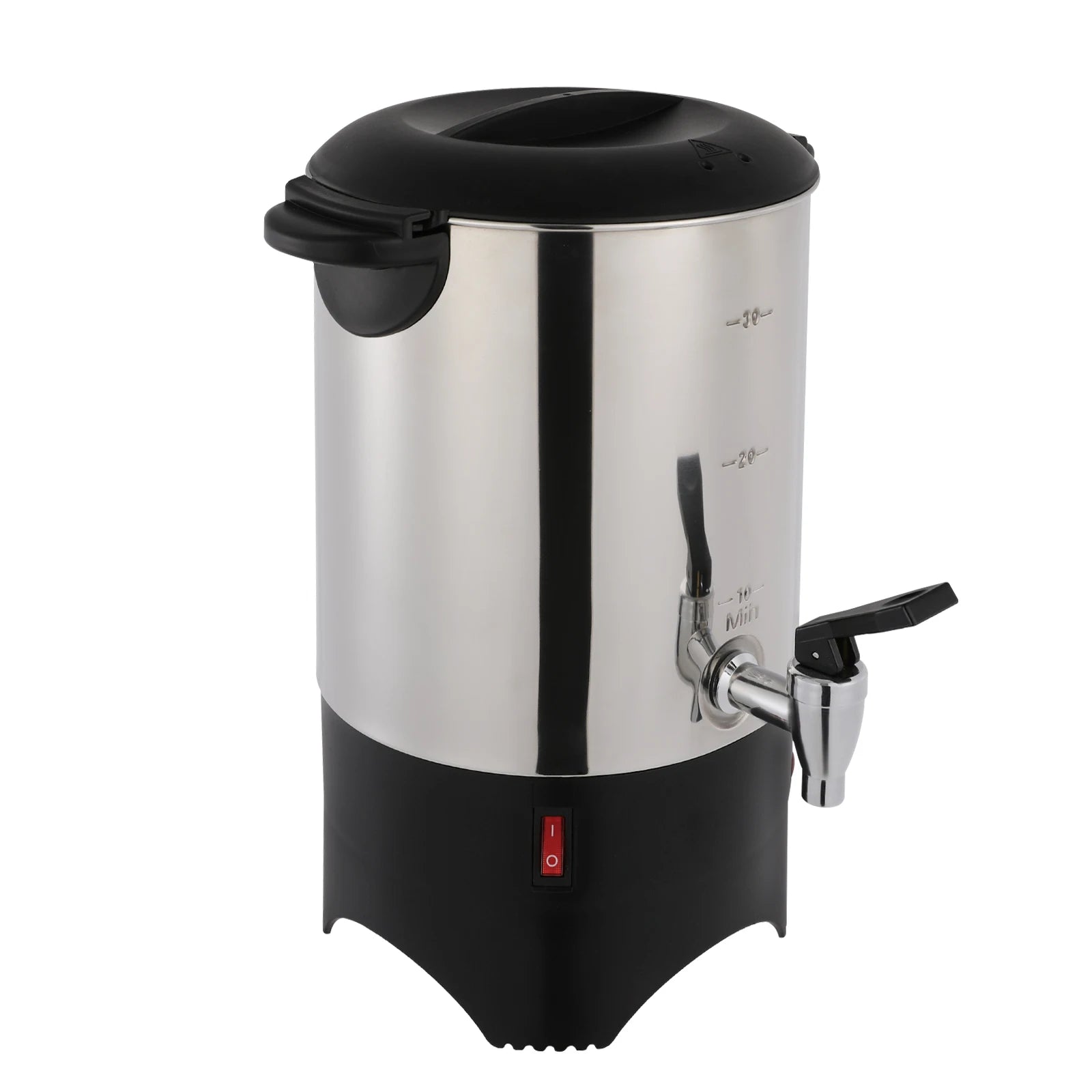 Commercial Coffee Urn — 30 Cup Stainless Steel Beverage Dispenser