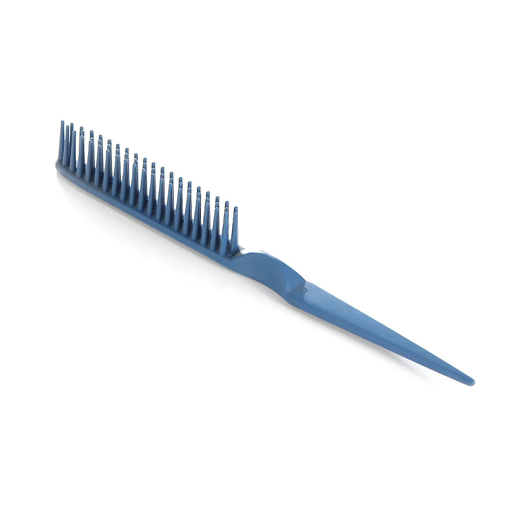 Three-Row Detangling Comb — Professional Hair Styling Brush for Curly Hair