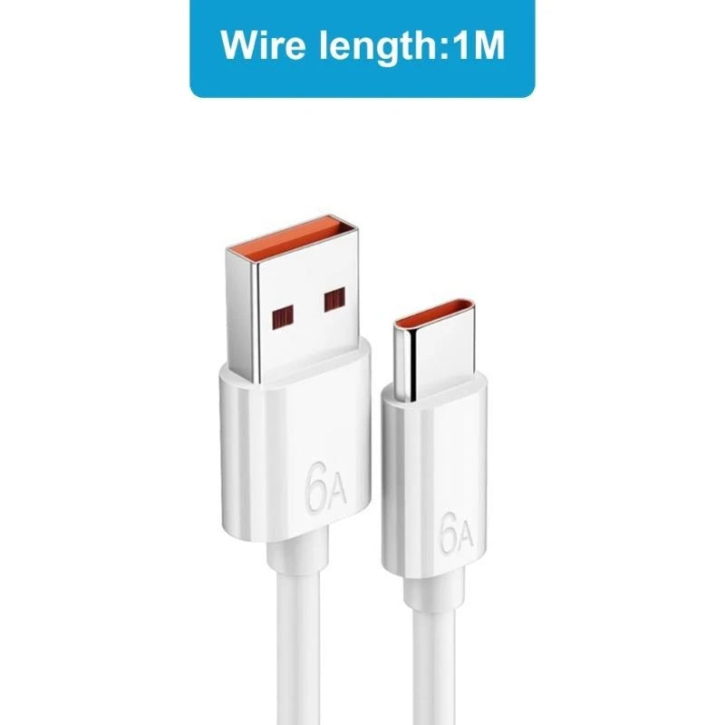 High-Speed USB-C Charging Cable — 66W Fast Charge & 40Mbps Data Sync