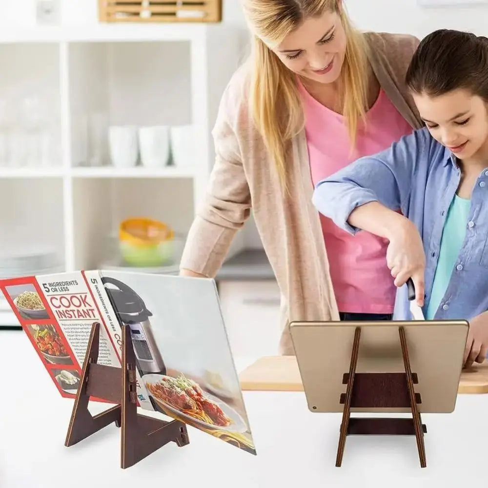 Wooden Art Display Easel — Multi-Purpose Picture and Book Stand