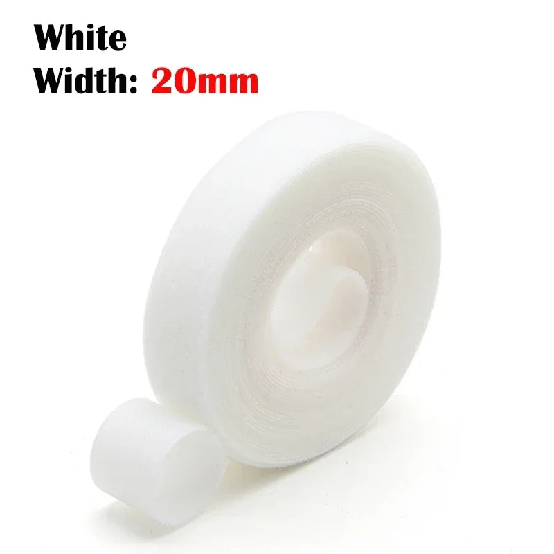 Reusable Nylon Cable Ties — Self-Adhesive Wire Management Straps
