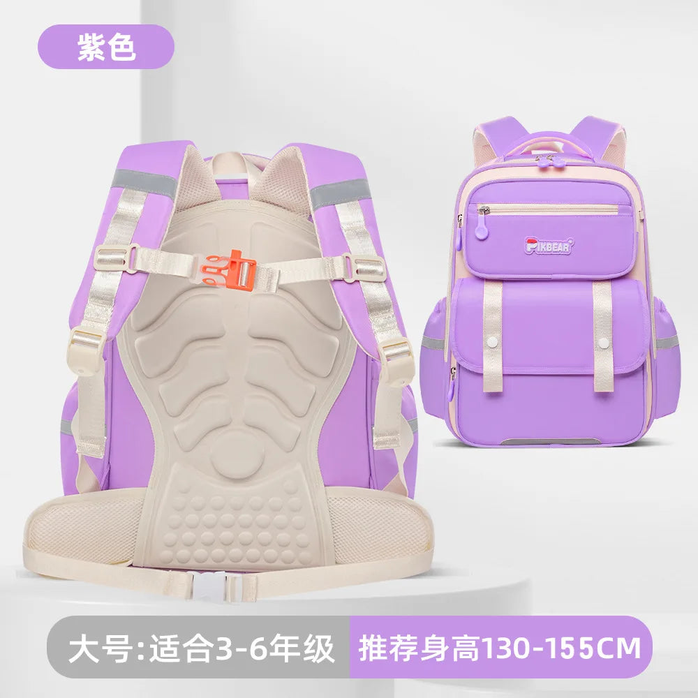 SOATIM Kids School Backpack — Waterproof Oxford Fabric Book Bag