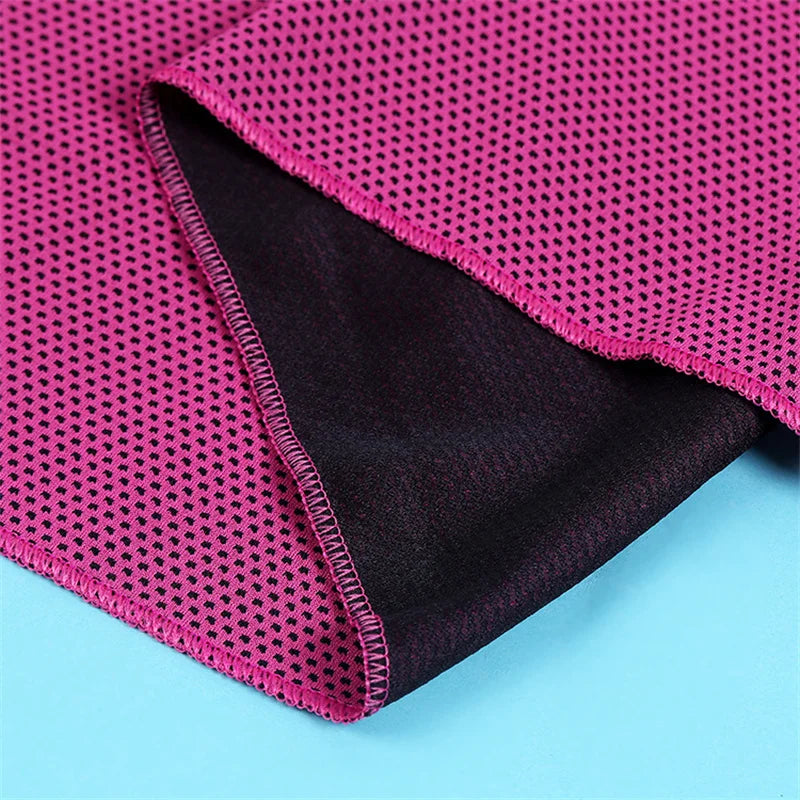 Microfiber Cooling Towel — Quick-Dry Ice Towel for Sports and Gym