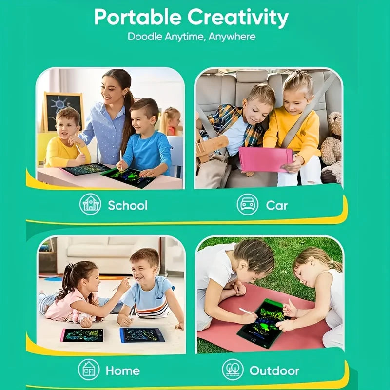 RSP 8.5 Inch LCD Drawing Tablet — Portable Electronic Writing Board for Kids