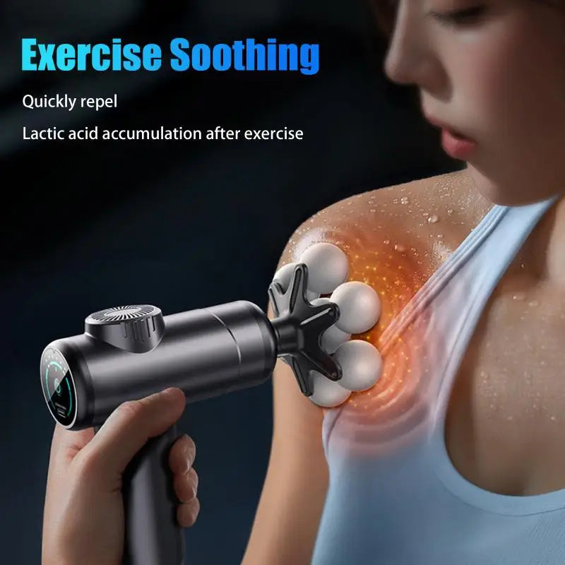 Massage Gun Replacement Heads — Deep Tissue Muscle Relaxation Tool