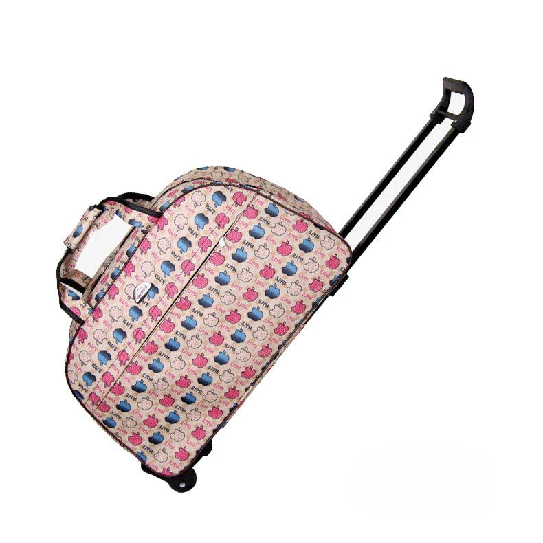 Rolling Travel Trolley Bag — Lightweight Waterproof Luggage for Business & Travel