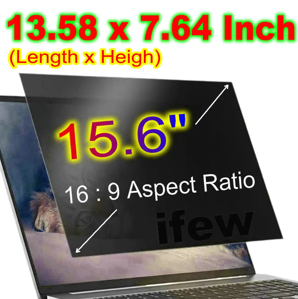 IFEW Privacy Screen Protector — Anti-Spy Matte Film for Laptops