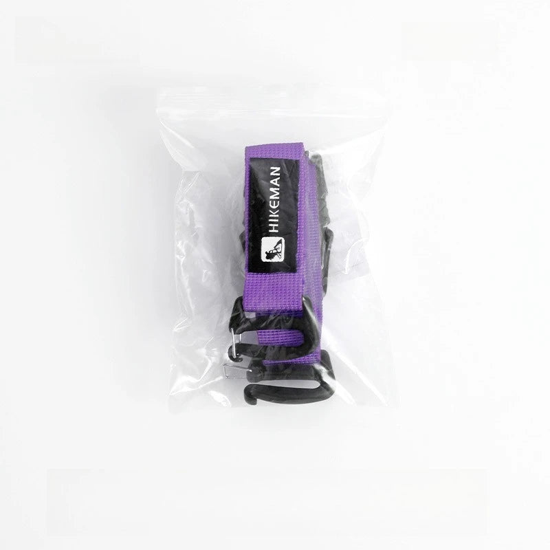 Adjustable Outdoor Luggage Strap — Heavy Duty Nylon Packing Belt