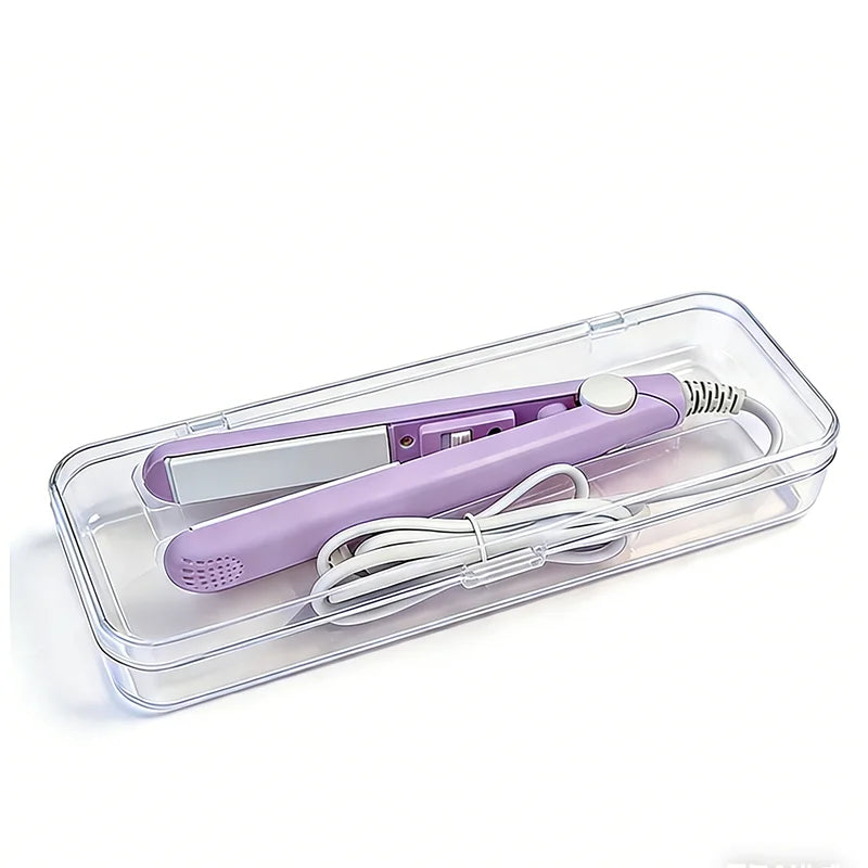 oumonoka Mini Ceramic Hair Straightener — Portable Styling Tool for Travel