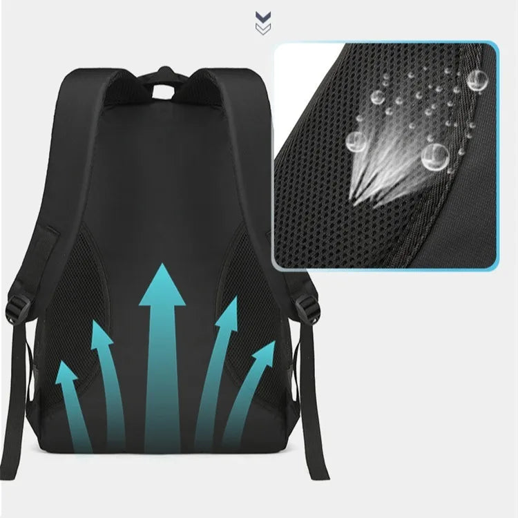 Lightweight Laptop Backpack — Large Capacity Daypack for College and Travel