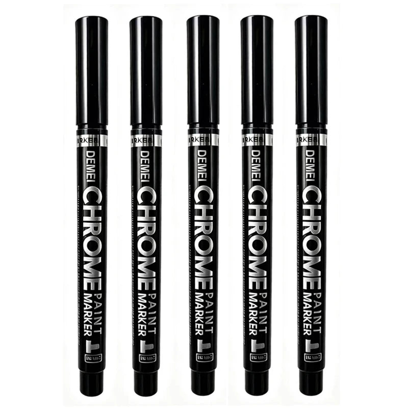 Mirror Marker Pens — High Gloss Reflective Paint for DIY Crafts