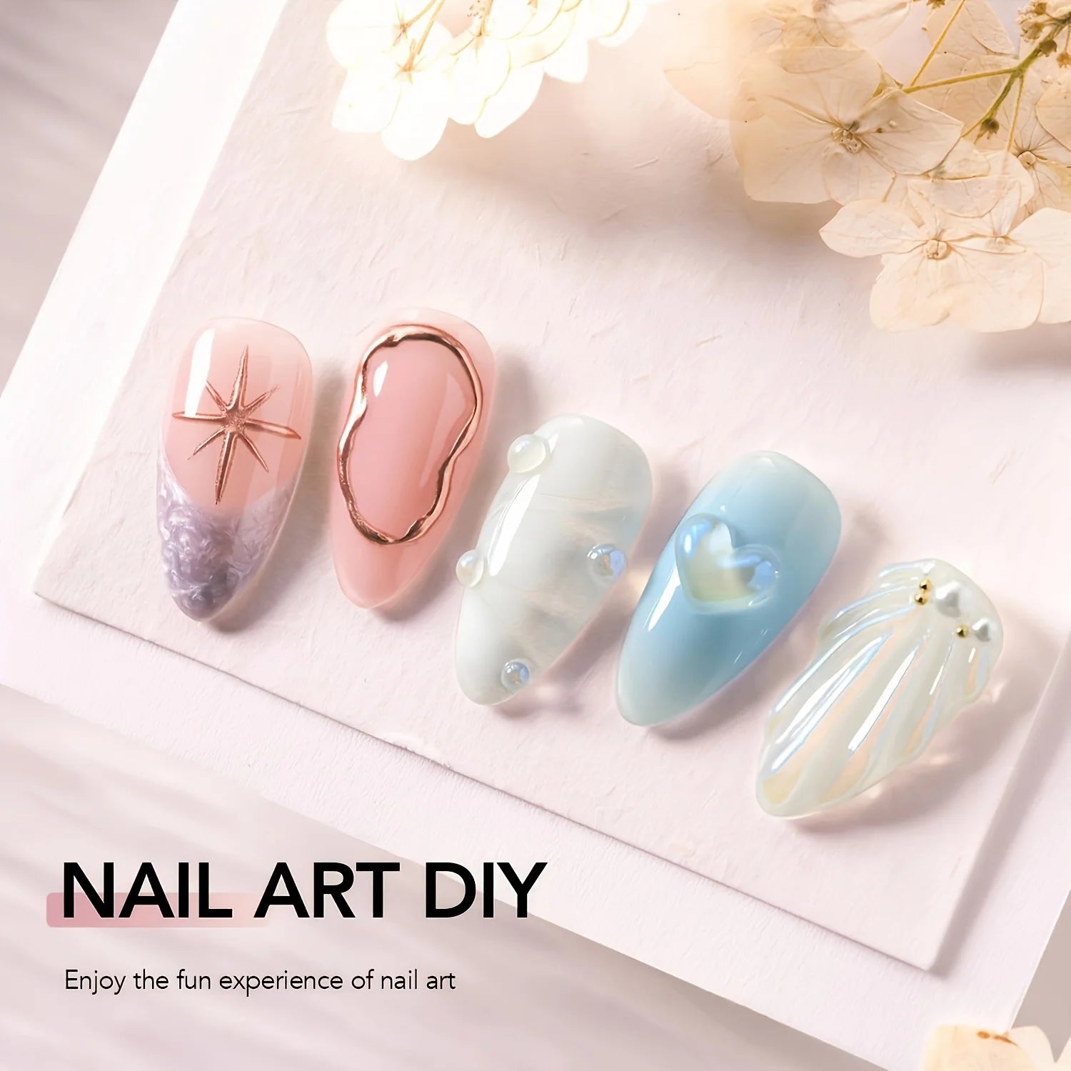 DUOLINGDAI 3D Nail Art Modeling Gel — Sculpting and Rhinestone Glue