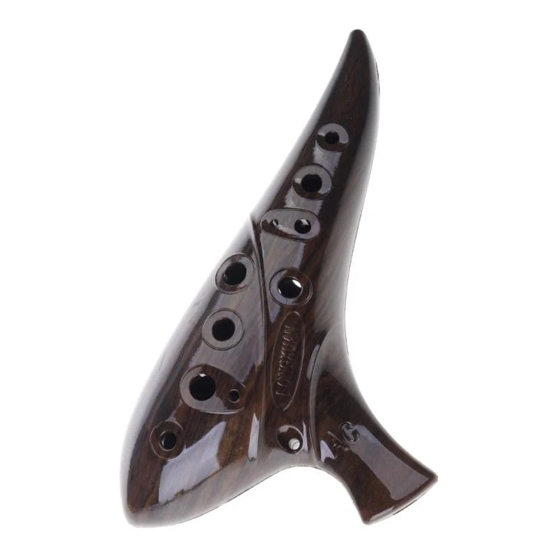 12 Hole Ceramic Ocarina — Musical Wind Instrument for Beginners