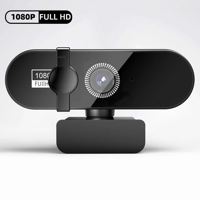 High Definition Mini Webcam — Auto Focus USB Camera with Microphone