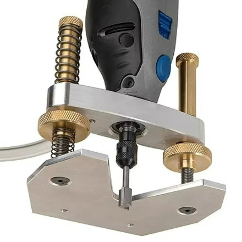 Acoustic Guitar Carving Base — Professional Sound Hole & Inlay Tool
