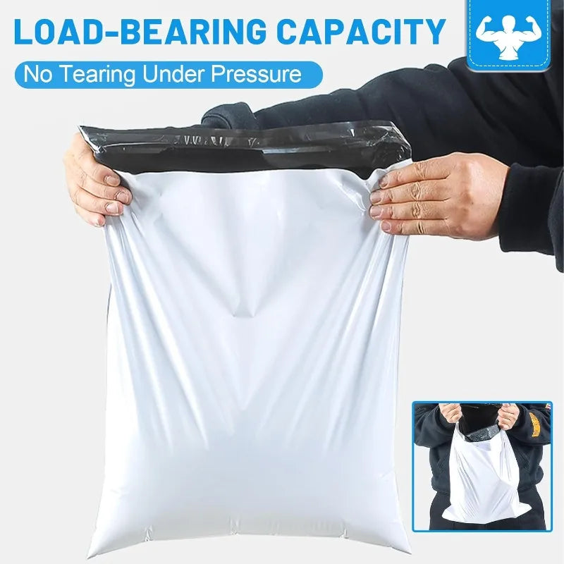Self-Adhesive Poly Mailer Envelopes — Waterproof Shipping Bags for Business